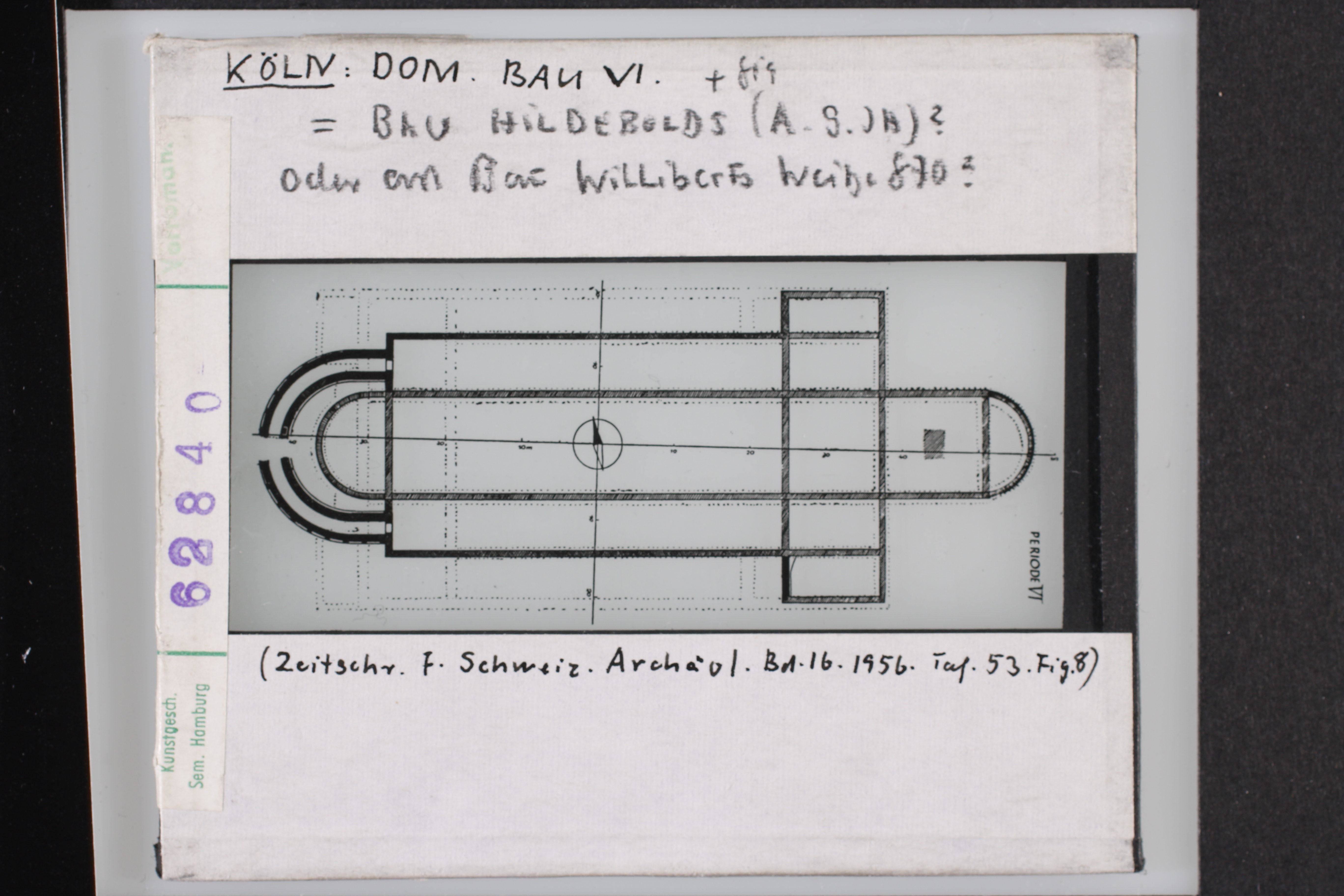 Vorschaubild Köln: Dom, Bau VI, Grundriss 